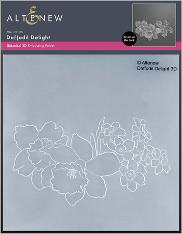 Altenew 3D kohokuviointikansio Daffodil Delight