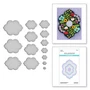 Spellbinders stanssi Essential Floral Reflection