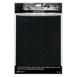 Tim Holtz Distress Black Heavystock, 8.5