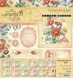 Graphic 45 -paperipakkaus Flower Market, 8