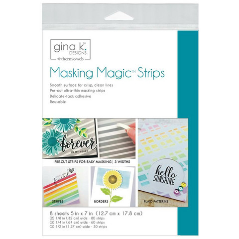 Gina K Desingn Masking Magic Strips -maskipaperi, 7
