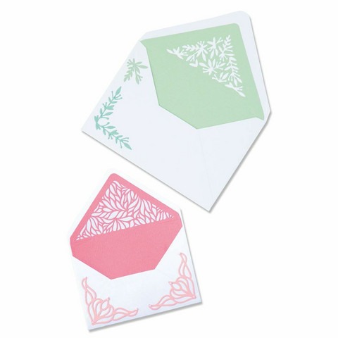 Sizzix Thinlits stanssi Botanical Envelope Liners