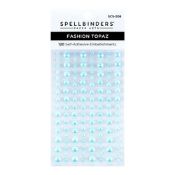 Spellbinders Color Essentials Pearl Dots -tarrahelmet, sävy Fashion Topaz