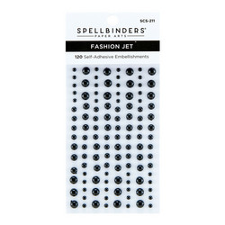 Spellbinders Color Essentials Pearl Dots -tarrahelmet, sävy Fashion Jet