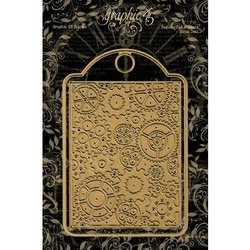 Graphic 45 Regular Tag & Gears -stanssisetti