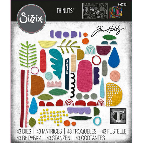 Sizzix Thinlits stanssi Abstract Elements