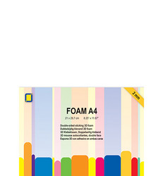 Jeje 3D Foam 2 mm -tarratyyny, arkki A4
