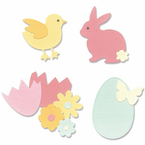 Sizzix Thinlits stanssi Basic Easter Shapes