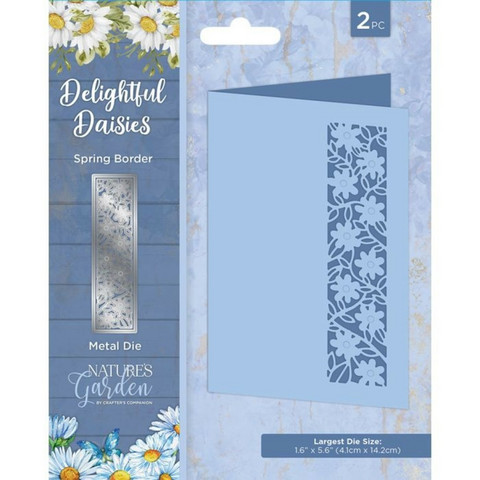 Crafter's Companion Delightful Daisies stanssi Spring Border