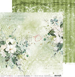 Craft O'clock skräppipaperi Greenery Invitation 02