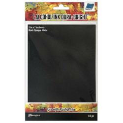 Tim Holtz Alcohol Ink Dura-Bright, Black Opaque Matte, 5