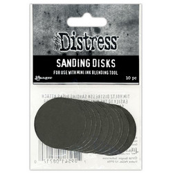 Tim Holtz Distress Sanding Disks -hiomapaperit, 10 kpl