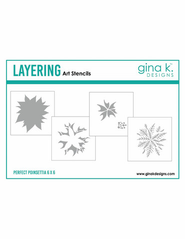 Gina K. Designs sapluuna Perfect Poinsettia
