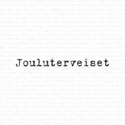 Gummiapan leimasin Jouluterveiset