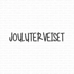 Gummiapan leimasin Jouluterveiset