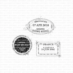Gummiapan leimasin Postage Stamps