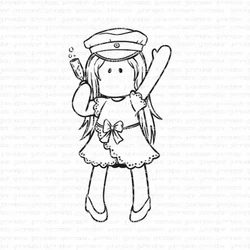Gummiapan leimasin Graduation Girl