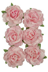 Scrapberry paperikukat Jubilee Roses, light pink