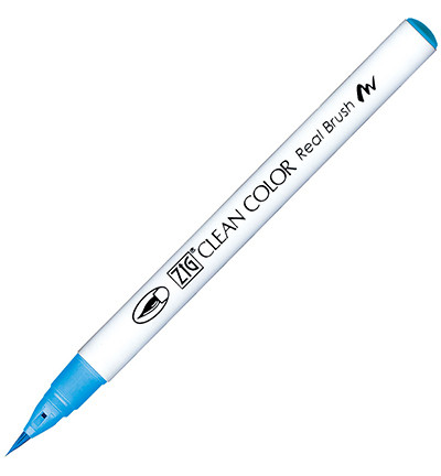 ZIG Clean Colors Real Brush -kynä, sävy sky blue