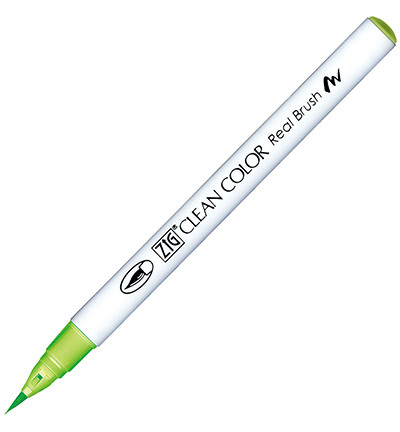 ZIG Clean Colors Real Brush -kynä, sävy lime green
