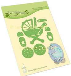 Leane Creatief stanssi Baby Carriage