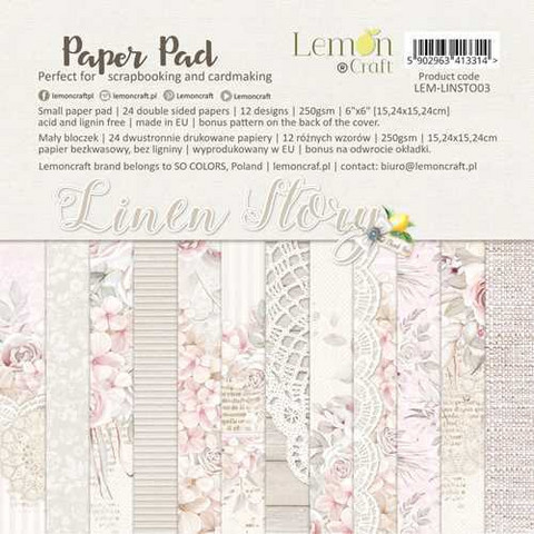 LemonCraft paperipakkaus Linen Story, 6