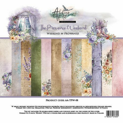 Alchemy of Art paperipakkaus The Provence Weekend, 8