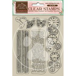 Stamperia leimasinsetti Create Happiness, Clocks