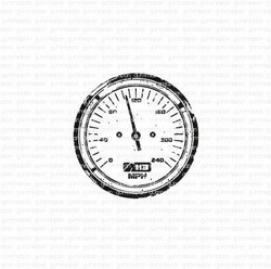 Gummiapan leimasin Speedometer
