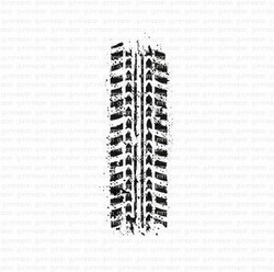 Gummiapan leimasin Tire Tracks