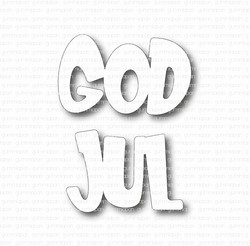 Gummiapan stanssi God Jul