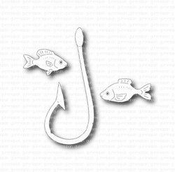 Gummiapan stanssi Fish and Hook