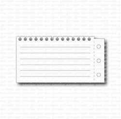 Gummiapan stanssi Note sheet Mod. 2