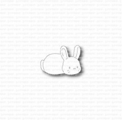 Gummiapan stanssi Laying Rabbit