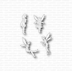 Gummiapan stanssi Four Fairies