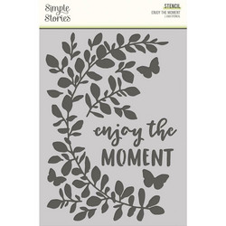 Simple Stories sapluuna Enjoy the Moment