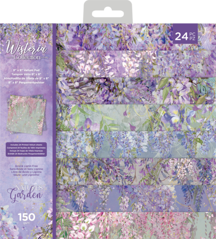 Crafter's Companion Wisteria Vellum -paperipakkaus