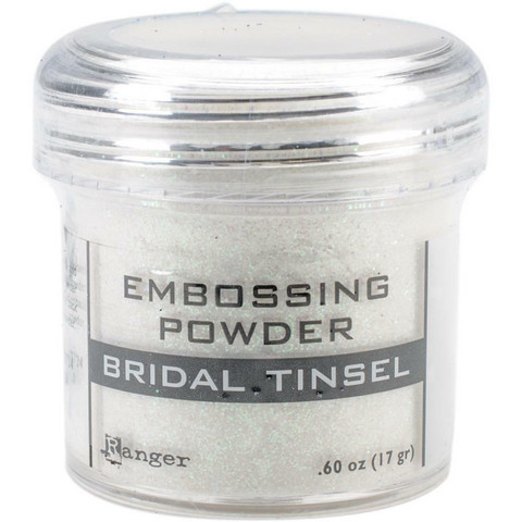Ranger Embossing Powder -kohojauhe, sävy Bridal Tinsel