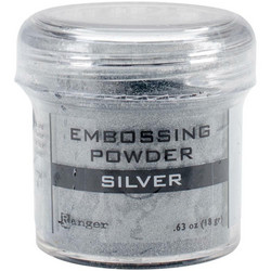 Ranger Embossing Powder -kohojauhe, sävy Silver