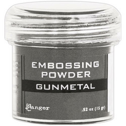 Ranger Embossing Powder -kohojauhe, sävy Gunmetal Metallic