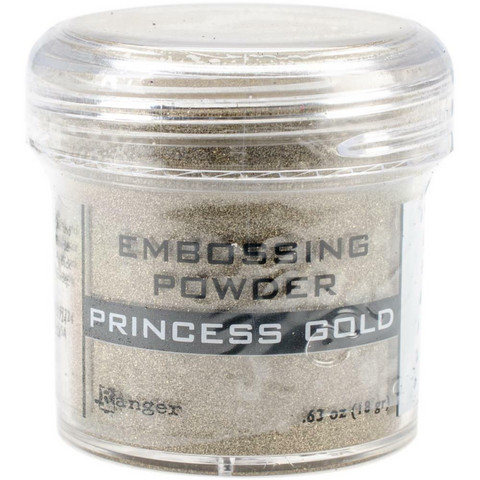 Ranger Embossing Powder -kohojauhe, sävy Princess Gold
