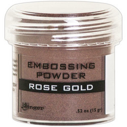 Ranger Embossing Powder -kohojauhe, sävy Rose Gold Metallic
