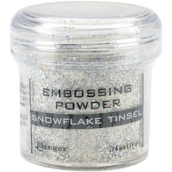 Ranger Embossing Powder -kohojauhe, sävy Snowflake Tinsel