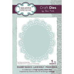 Creative Expressions stanssi Lace Doily Francesca