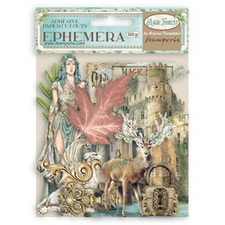 Stamperia leikekuvat Magic Forest Ephemera