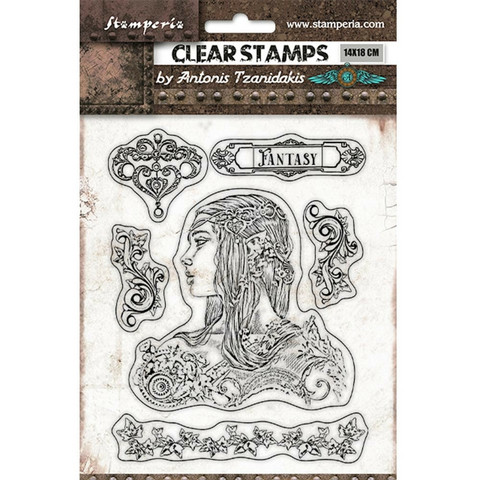Stamperia leimasinsetti Magic Forest, Amazon