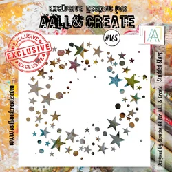 AALL & Create sapluuna Studded Stars, 6