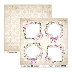 Scrapboys skräppipaperi Violetta 03