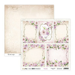 Scrapboys skräppipaperi Violetta 05
