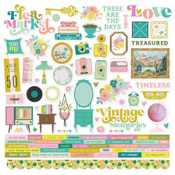 Simple Stories tarra-arkki Flea Market, 12
